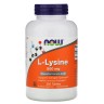 Аминокислота L‑Лизин NOW FOODS L‑LYSINE 500 мг 250 таблеток NS29587