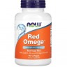 Омега NOW Omega-3 Red Rice + Q10, Рэд Омега + Q10 - 90 капсул NS24218