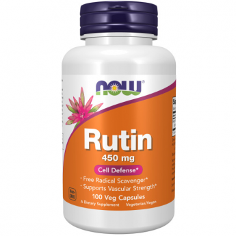 Рутин NOW FOODS RUTIN 450 MG 100 капсул Рутин NOW FOODS RUTIN 450 MG 100 капсул